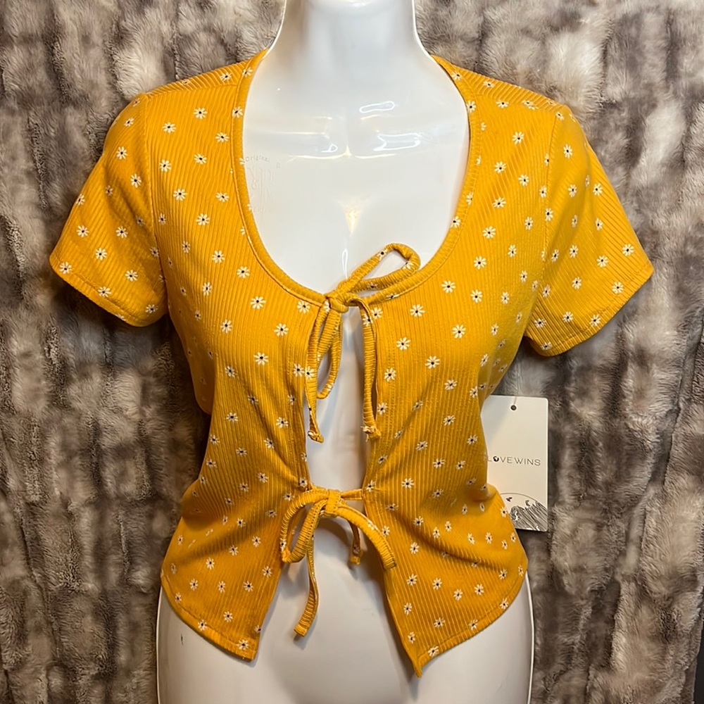 🔅Top Yellow🔅Size M🔅